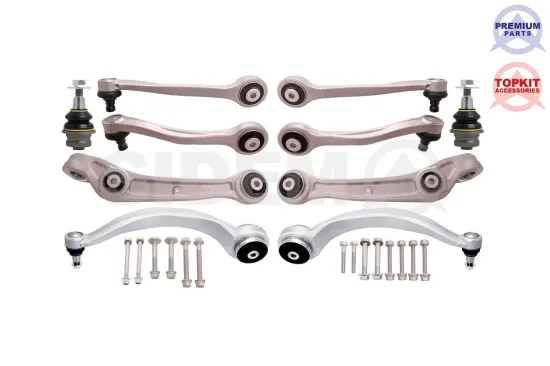 Reparatursatz, Querlenker Vorderachse SIDEM 37850 Bild Reparatursatz, Querlenker Vorderachse SIDEM 37850