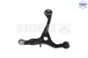 Lenker, Radaufh&auml;ngung unten Vorderachse links SIDEM 47472