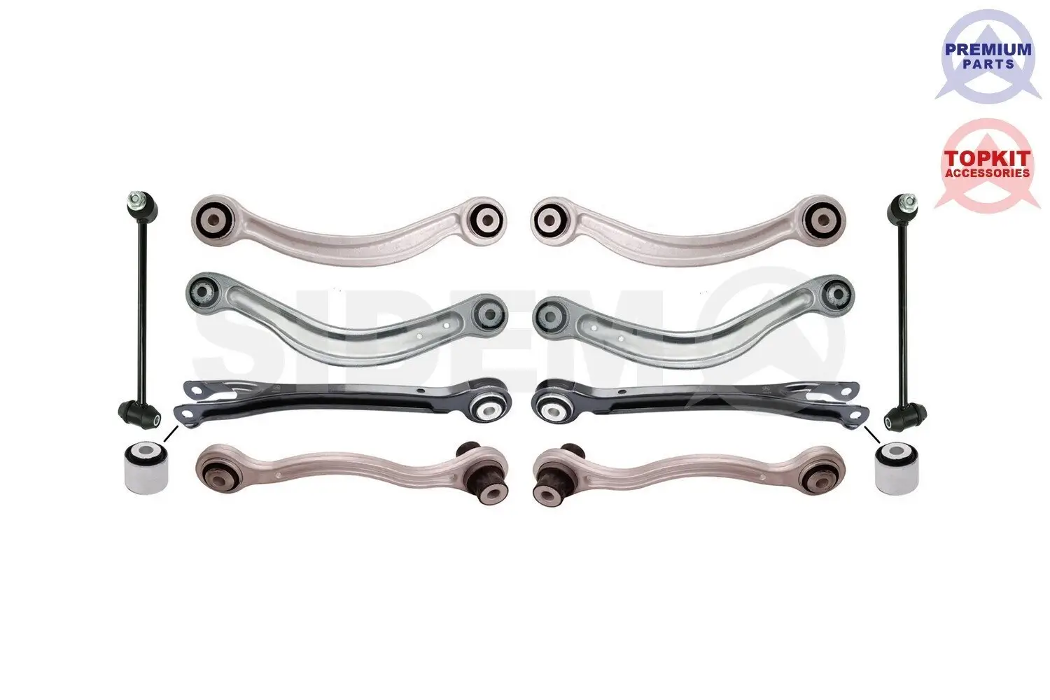 Reparatursatz, Querlenker Hinterachse SIDEM 490178