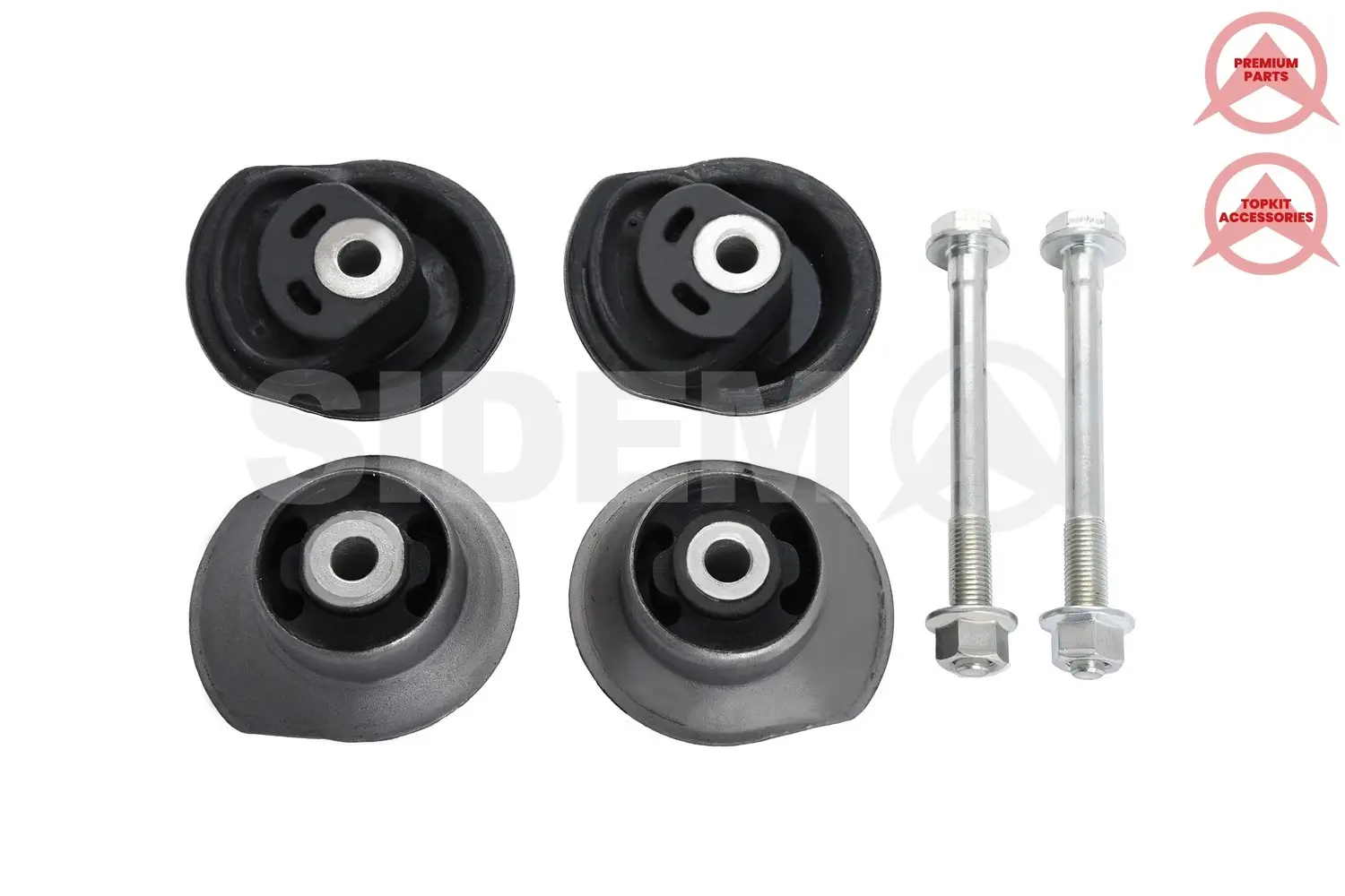 Lagerung, Achskörper hinten SIDEM 863303 SET