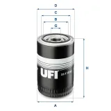 Ölfilter UFI 23.110.02