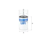Ölfilter UFI 23.117.00