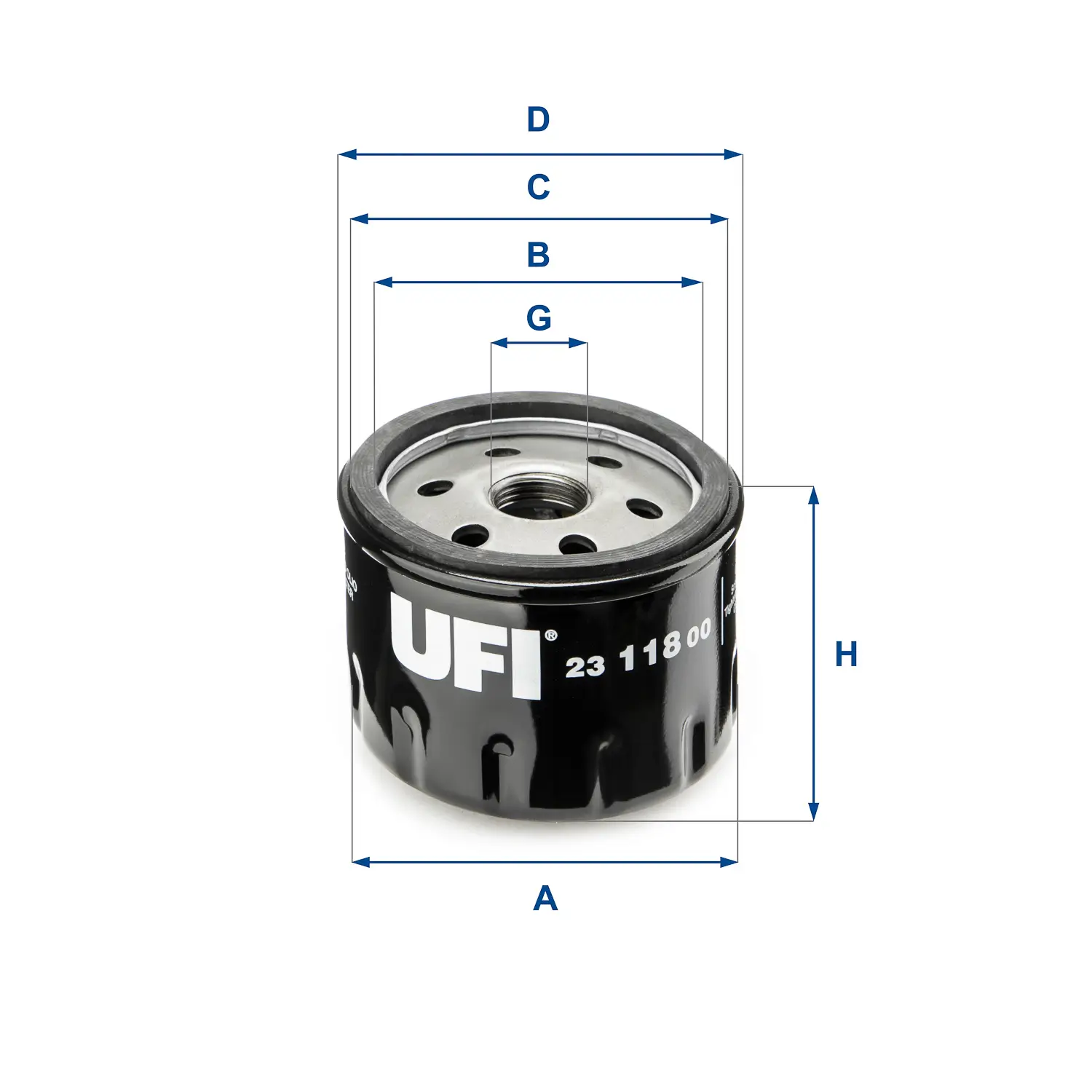 Ölfilter UFI 23.118.00