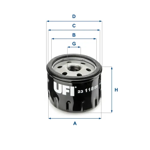 Ölfilter UFI 23.118.00 Bild Ölfilter UFI 23.118.00