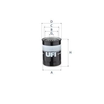 Ölfilter UFI 23.121.00