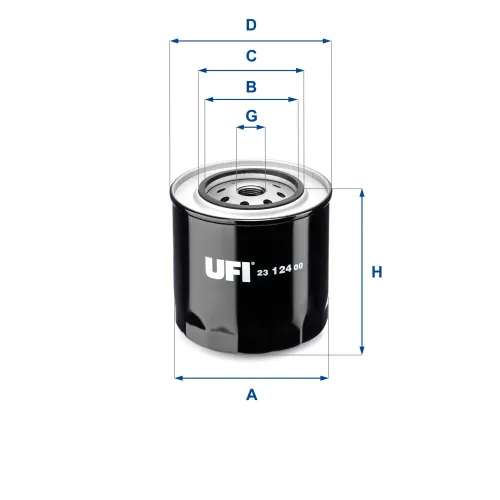 Ölfilter UFI 23.124.00 Bild Ölfilter UFI 23.124.00