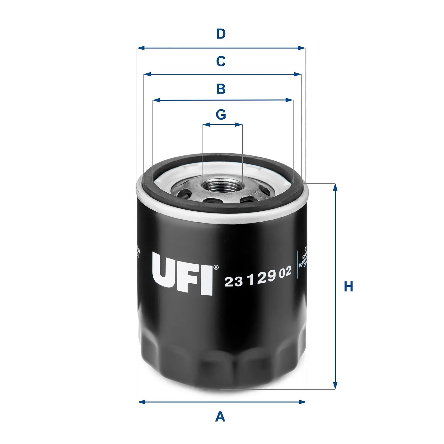 Ölfilter UFI 23.129.02