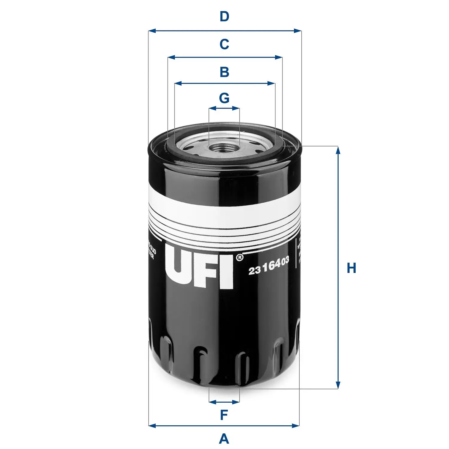 Ölfilter UFI 23.164.03