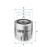 Ölfilter UFI 23.172.00