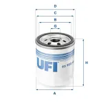 Ölfilter UFI 23.188.00