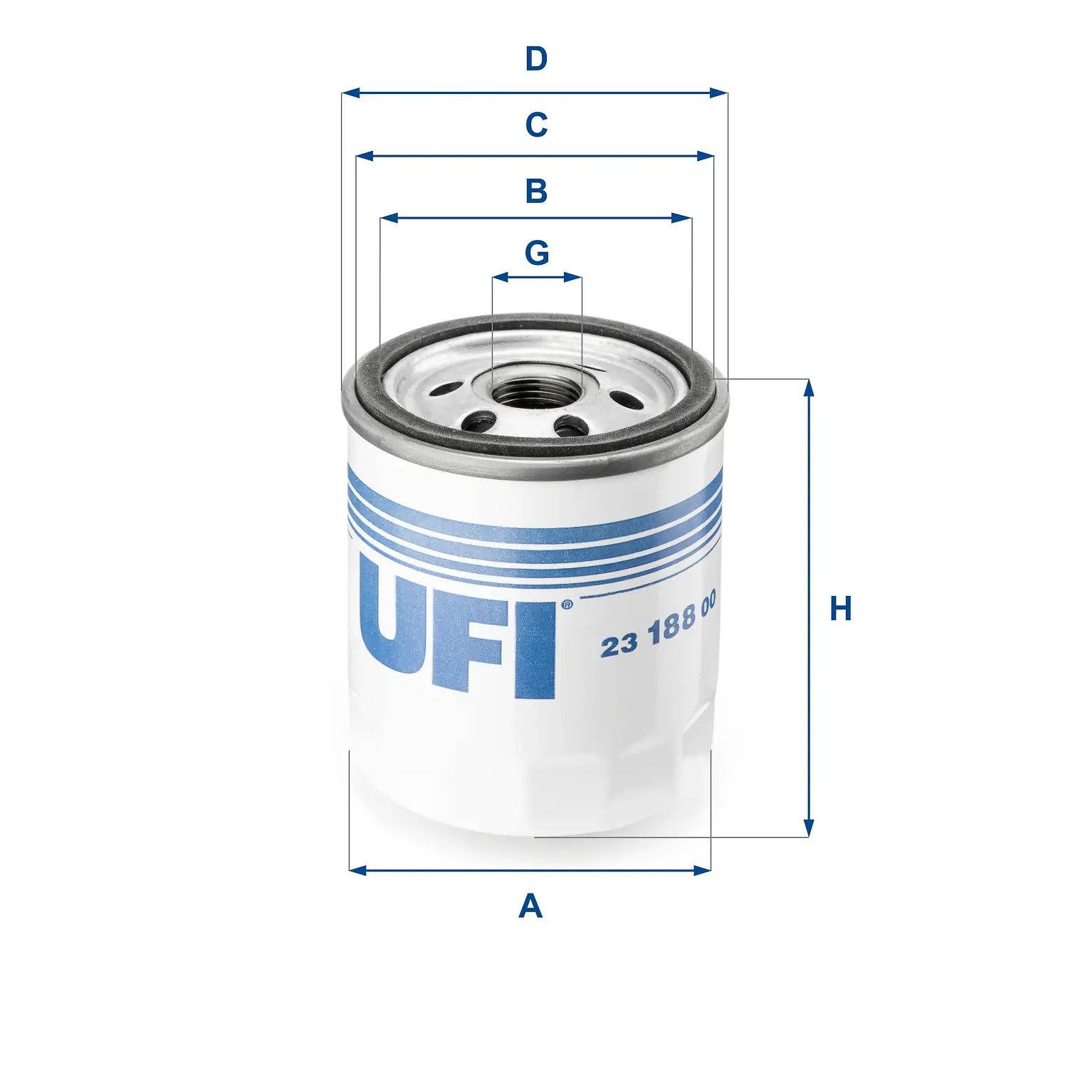 Ölfilter UFI 23.188.00