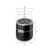 Ölfilter UFI 23.191.00