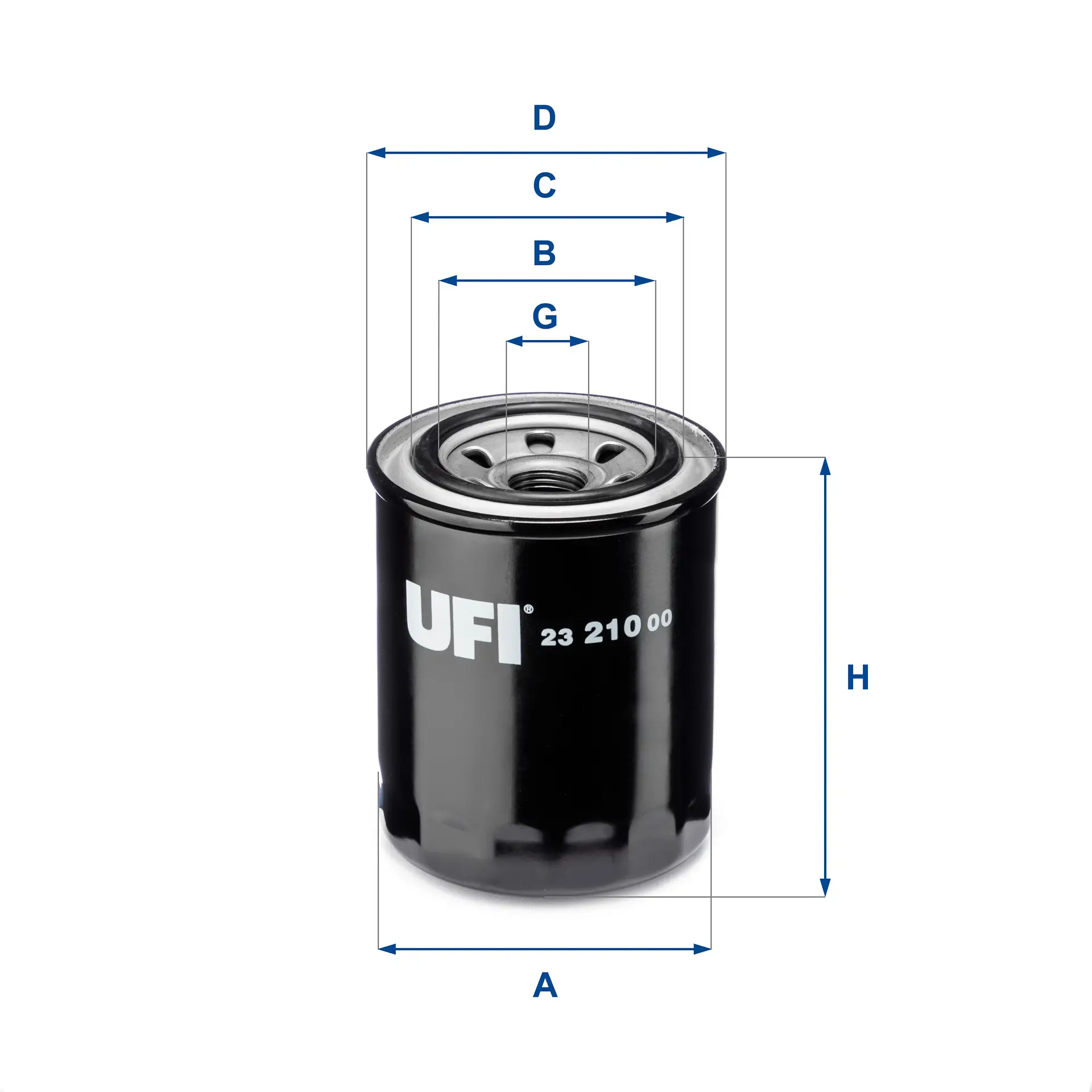 Ölfilter UFI 23.210.00