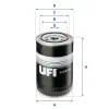 &Ouml;lfilter UFI 23.241.00