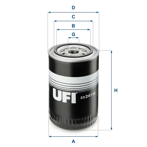 Ölfilter UFI 23.241.00 Bild Ölfilter UFI 23.241.00