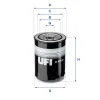 &Ouml;lfilter UFI 23.244.00
