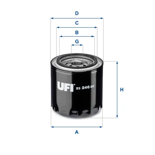 Ölfilter UFI 23.246.00 Bild Ölfilter UFI 23.246.00