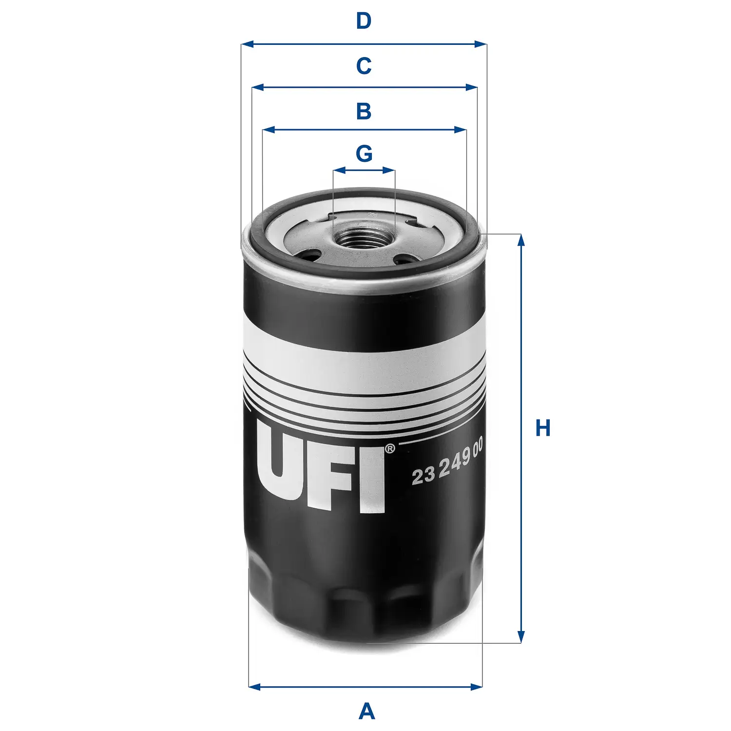 Ölfilter UFI 23.249.00