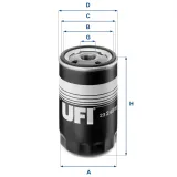 Ölfilter UFI 23.249.00