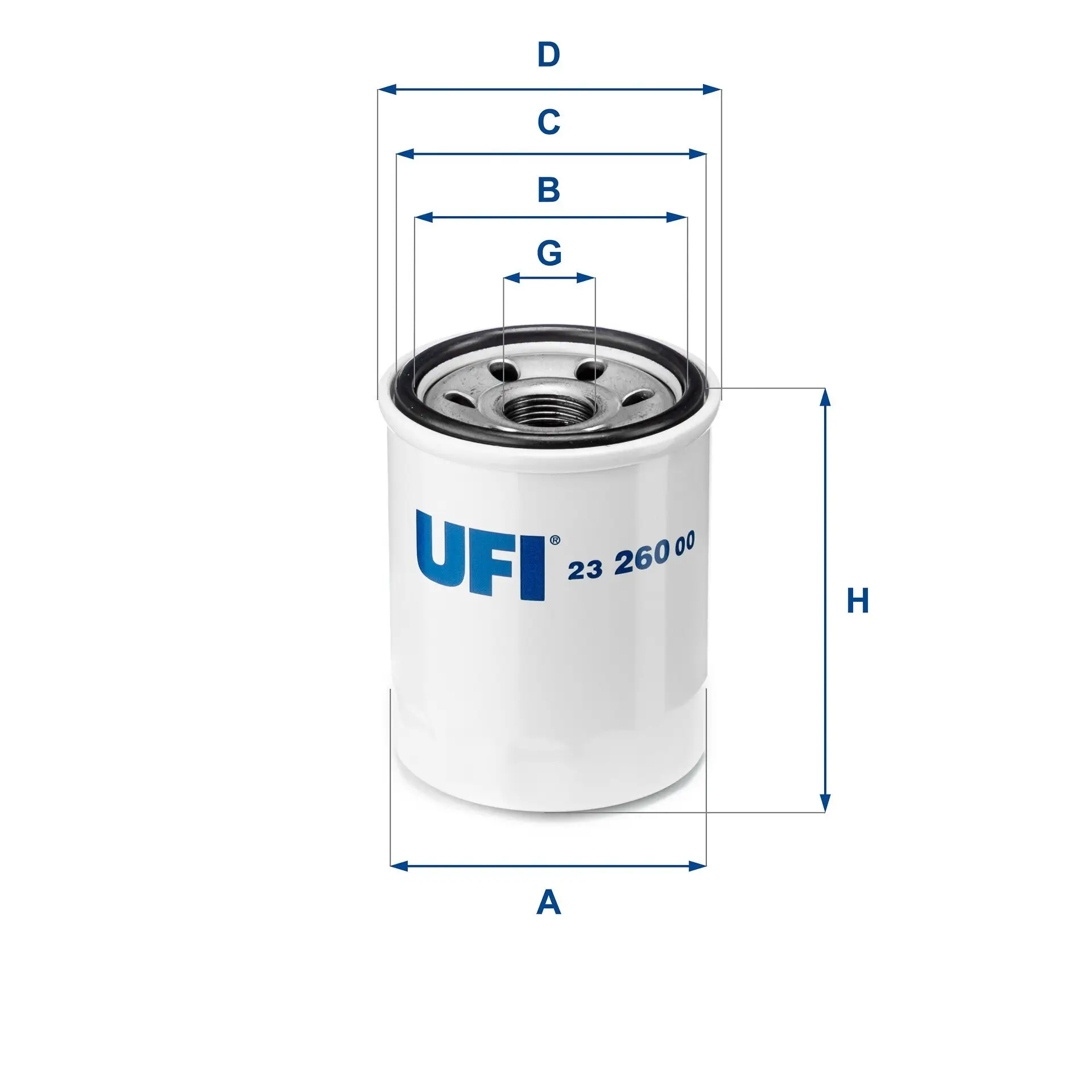 Ölfilter UFI 23.260.00