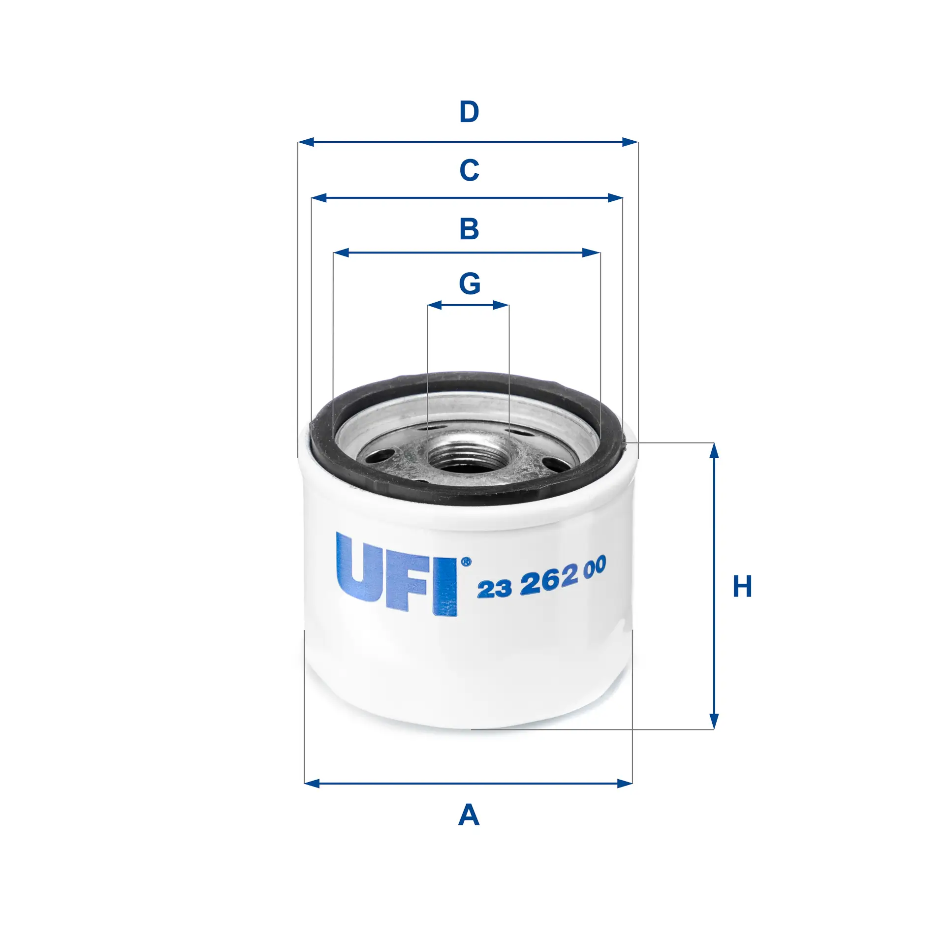 Ölfilter UFI 23.262.00