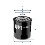 Ölfilter UFI 23.263.00