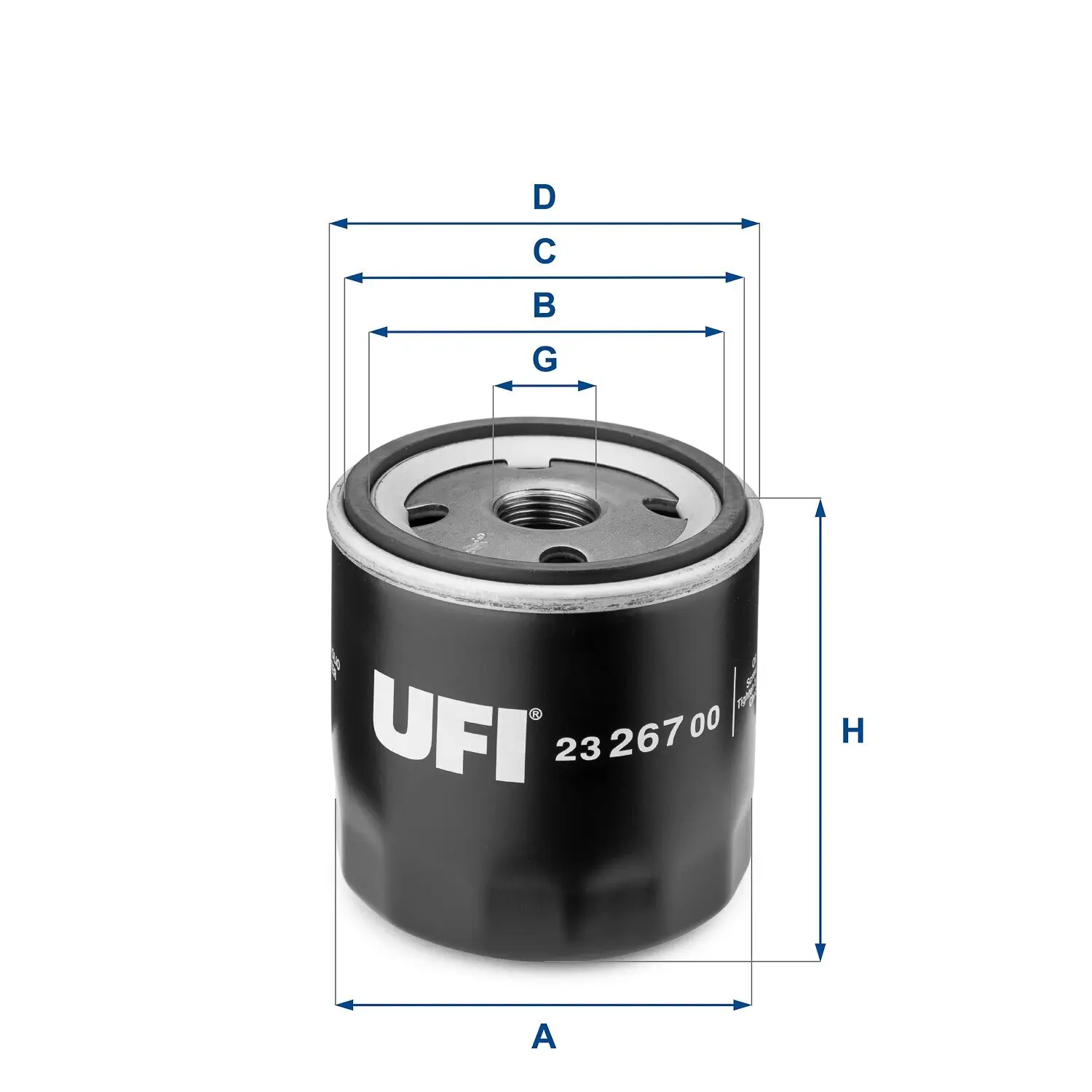 Ölfilter UFI 23.267.00