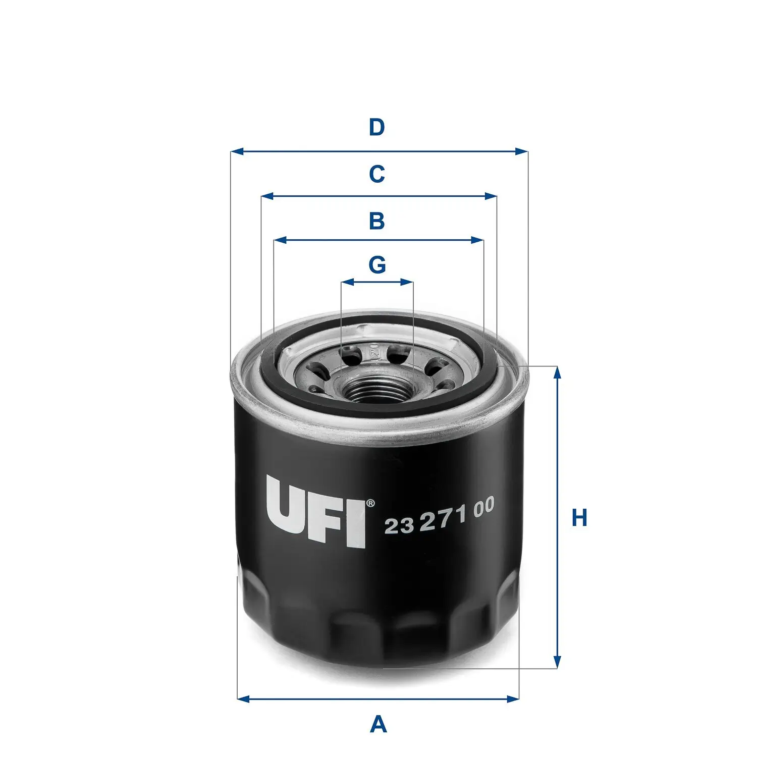 Ölfilter UFI 23.271.00