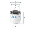 &Ouml;lfilter UFI 23.313.00