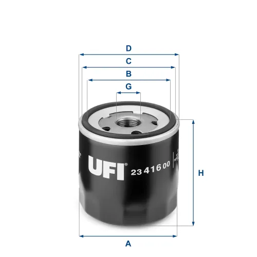Ölfilter UFI 23.416.00 Bild Ölfilter UFI 23.416.00