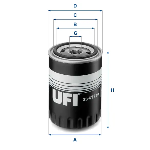 Ölfilter UFI 23.417.00 Bild Ölfilter UFI 23.417.00