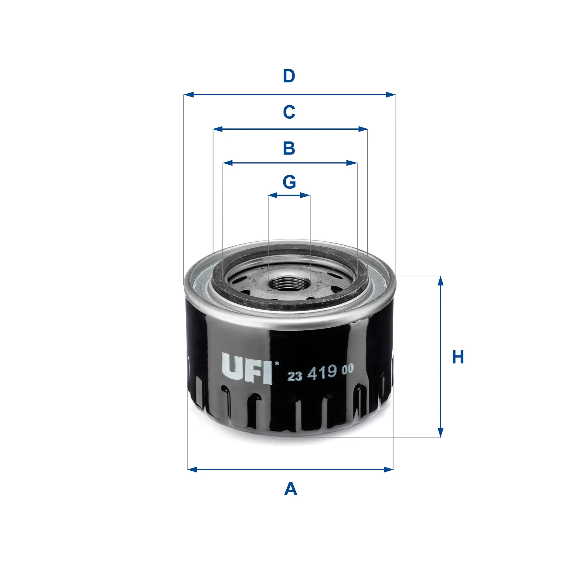 Ölfilter UFI 23.419.00