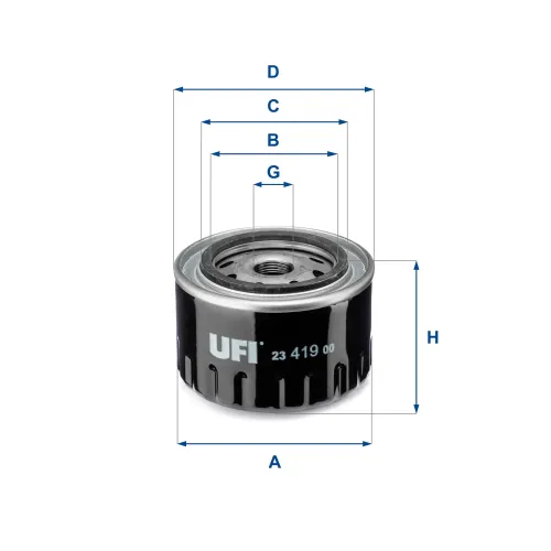 Ölfilter UFI 23.419.00 Bild Ölfilter UFI 23.419.00