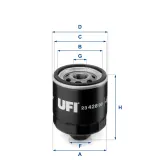 Ölfilter UFI 23.428.00