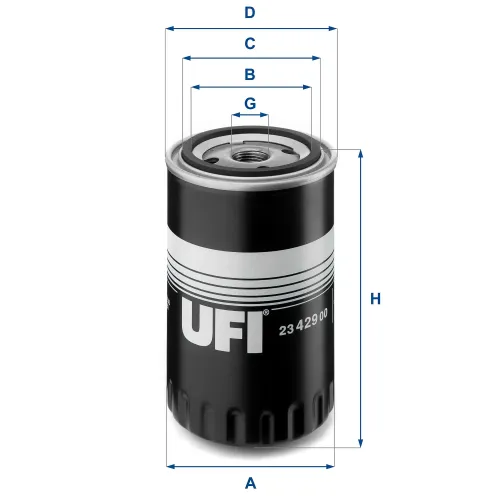 Ölfilter UFI 23.429.00 Bild Ölfilter UFI 23.429.00