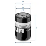 Ölfilter UFI 23.436.00