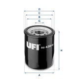 Ölfilter UFI 23.438.00