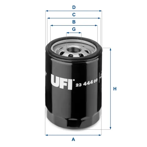 Ölfilter UFI 23.444.00 Bild Ölfilter UFI 23.444.00
