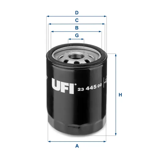 Ölfilter UFI 23.445.00 Bild Ölfilter UFI 23.445.00
