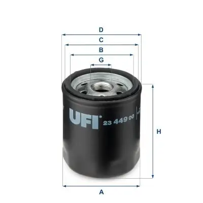 Ölfilter UFI 23.449.00