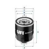 Ölfilter UFI 23.453.00