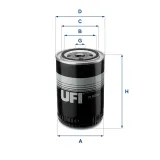 Ölfilter UFI 23.459.00