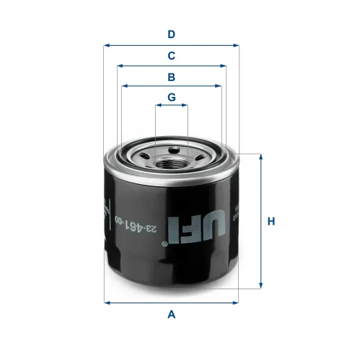 Ölfilter UFI 23.461.00 Bild Ölfilter UFI 23.461.00
