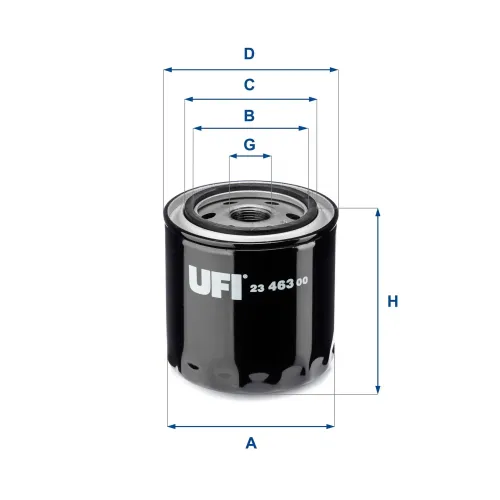 Ölfilter UFI 23.463.00 Bild Ölfilter UFI 23.463.00