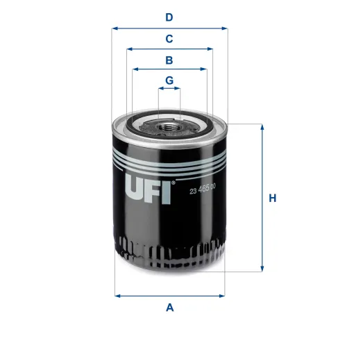 Ölfilter UFI 23.465.00 Bild Ölfilter UFI 23.465.00