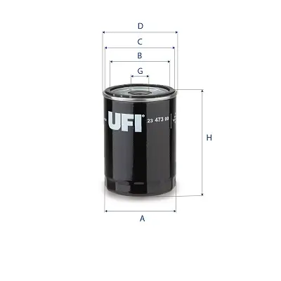 Ölfilter UFI 23.473.00
