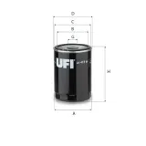 Ölfilter UFI 23.473.00