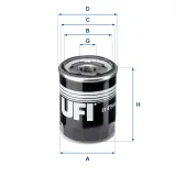 Ölfilter UFI 23.479.00