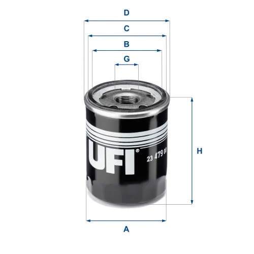 Ölfilter UFI 23.479.00 Bild Ölfilter UFI 23.479.00