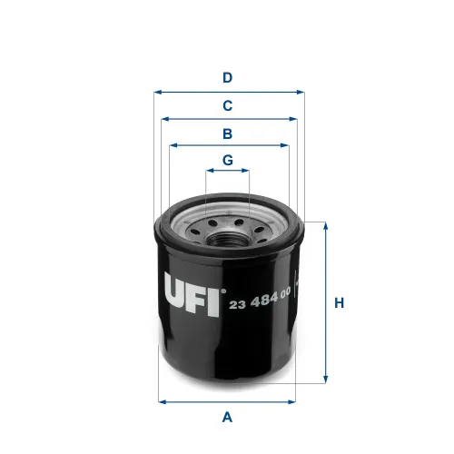 Ölfilter UFI 23.484.00 Bild Ölfilter UFI 23.484.00